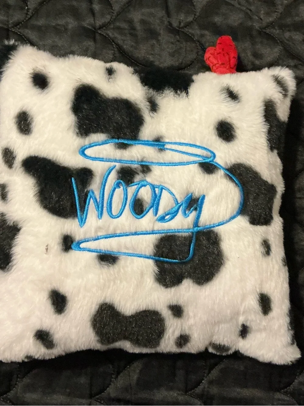 Disney Woody Plush Costume Pillow - Yellow, White, Black, Red, Gold